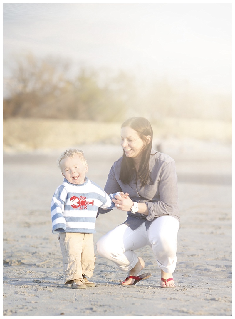 Mommy and Me beach portraits