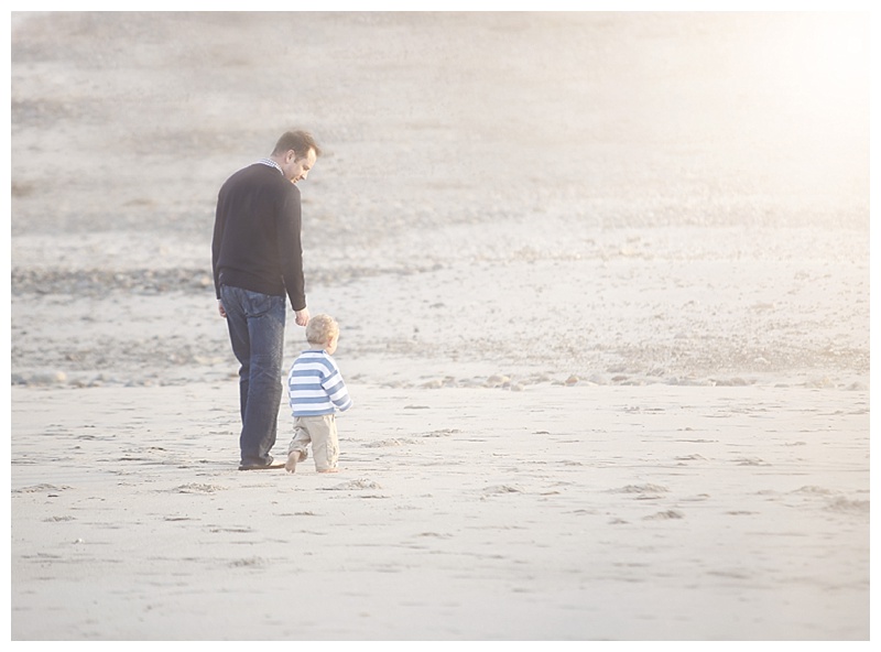 Daddy and Me beach portraits