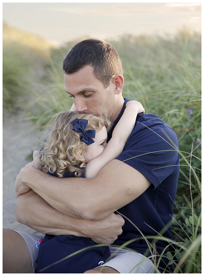 Family photos on the Beach