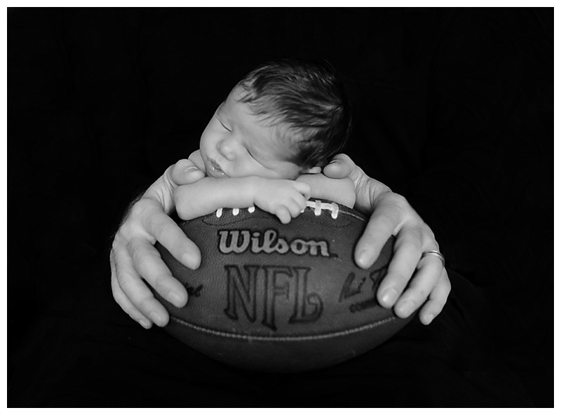 Football Newborn Photographer