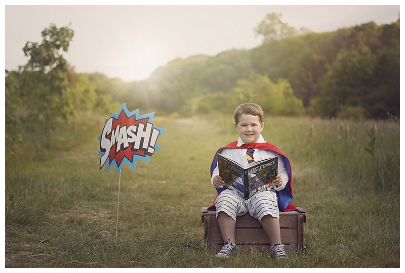 Child Superhero Mini Session