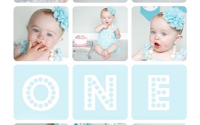 Waltham MA Cake Smash Photographer | Hanna is one!