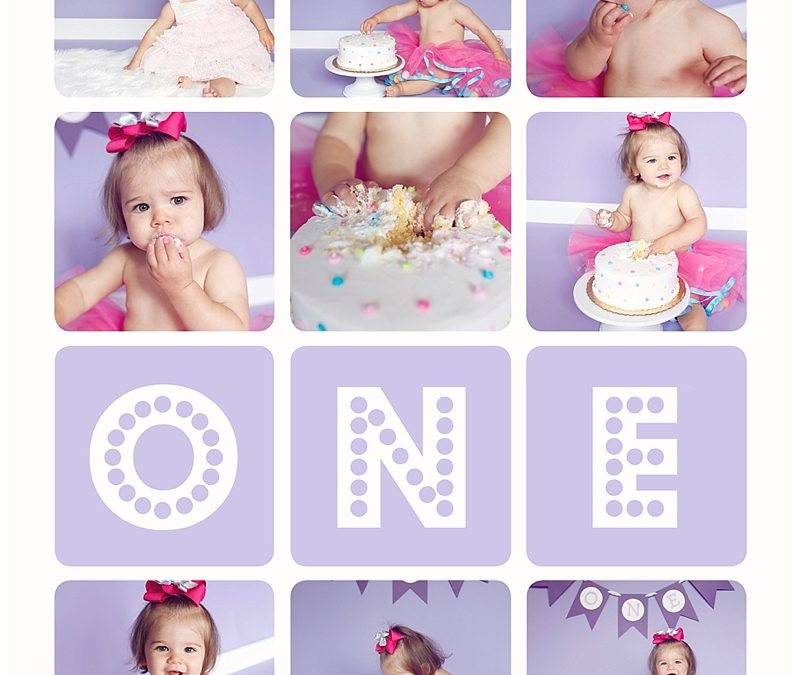 Hingham Cake Smash Photographer | Caroline is 1