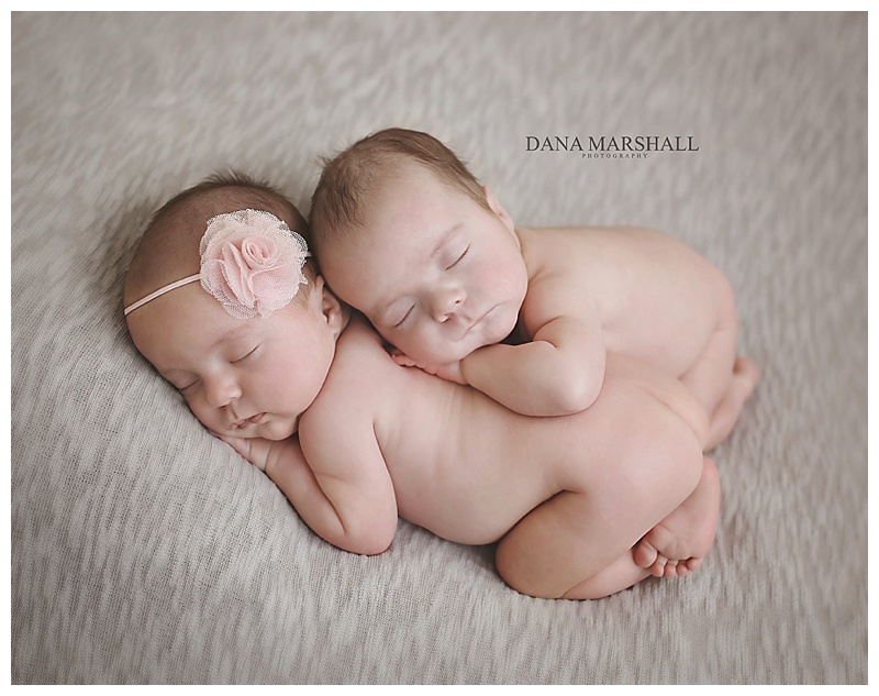 Canton Newborn Photographer | The D Twins